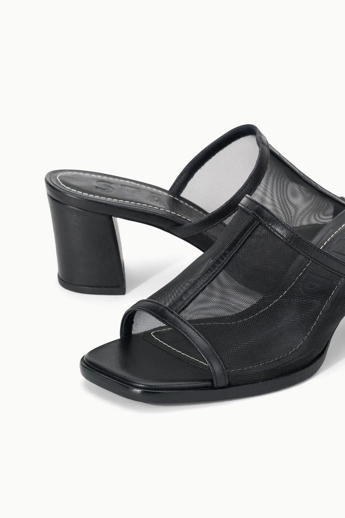 ALESSANDRA HEEL | BLACK MESH