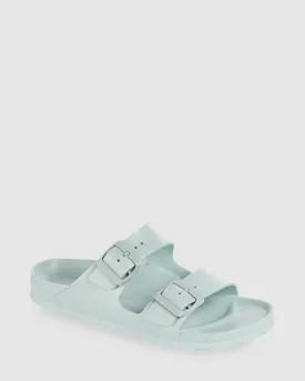 ARIZONA EVA SURF GREEN NARROW SANDALS