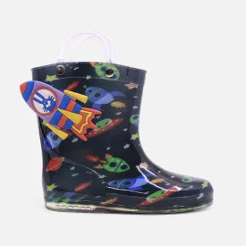 BOYS CASUAL SLIP-ON RAIN BOOT