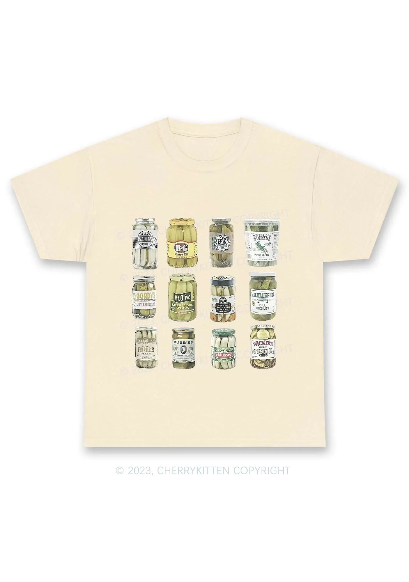 Canned Pickles Chunky Shirt Cherrykitten