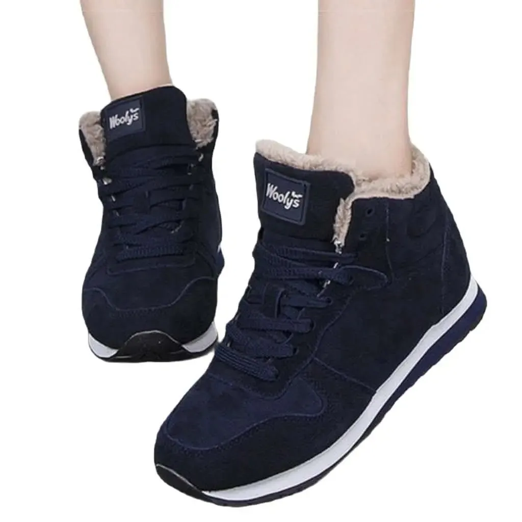 Chic Plus Size 46 Women's Winter Ankle Boots - Where Comfort Meets Elegance