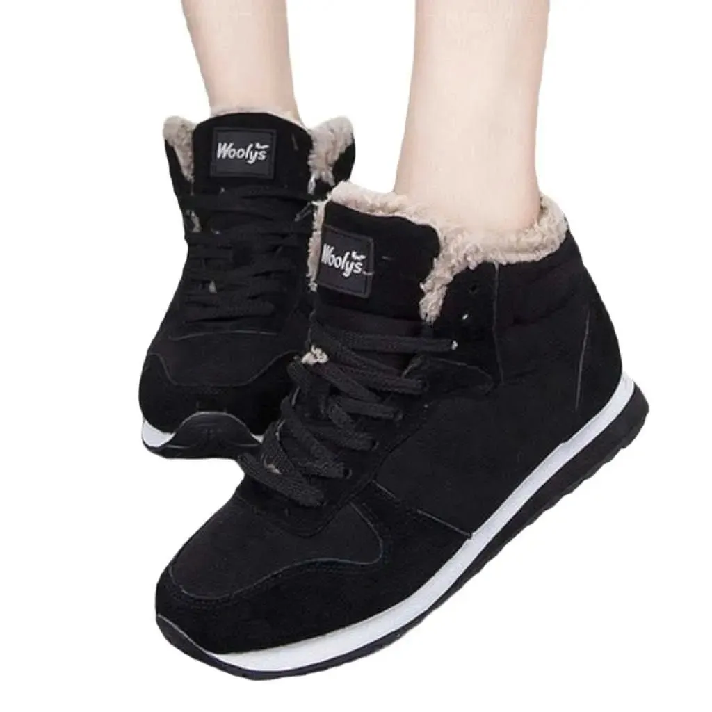 Chic Plus Size 46 Women's Winter Ankle Boots - Where Comfort Meets Elegance