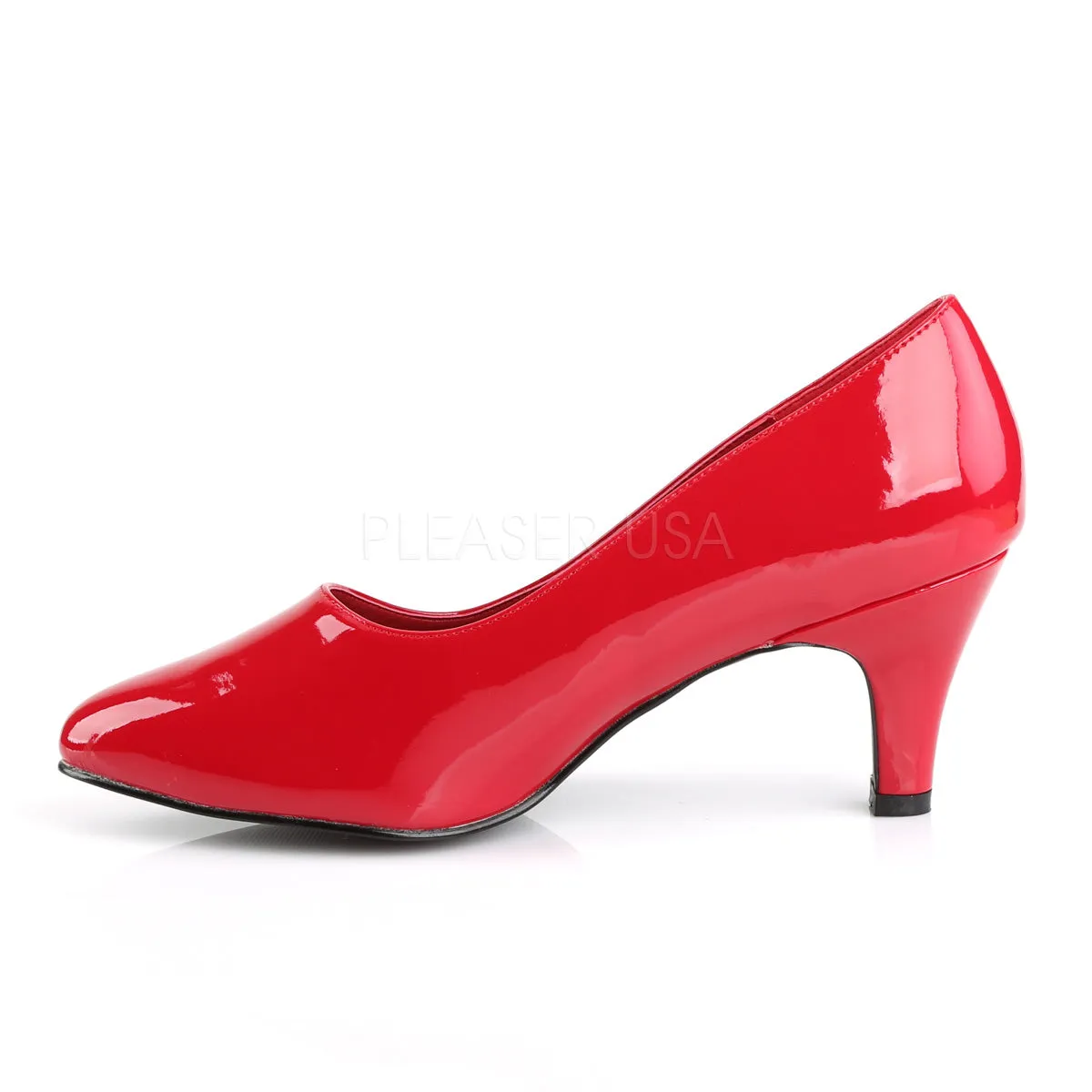 Divine Comfortable Sexy Heels Red (Pleaser Divine-420)
