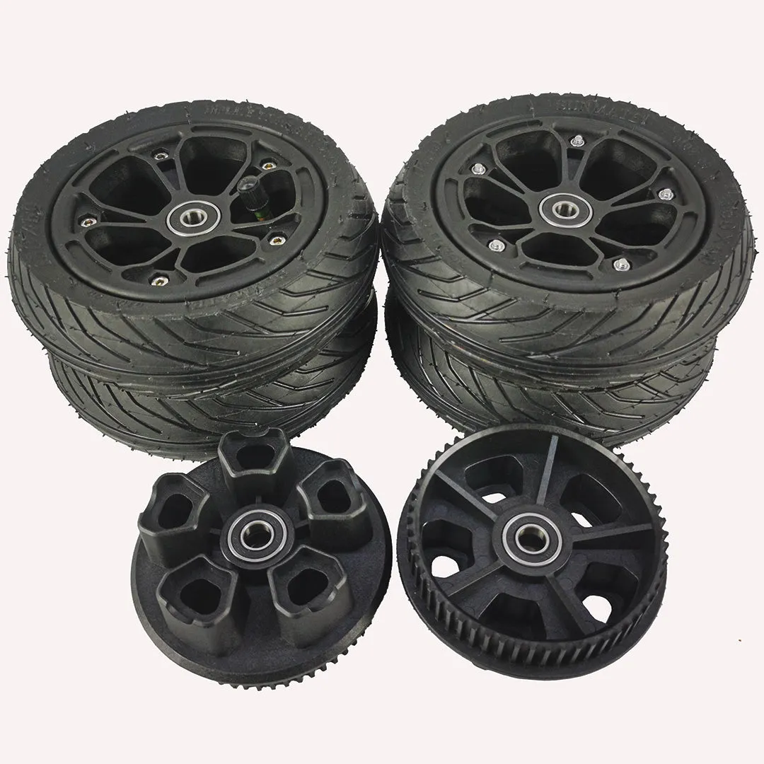 GTR 150MM Pneumatic Tires Wheels Free Express Shipping