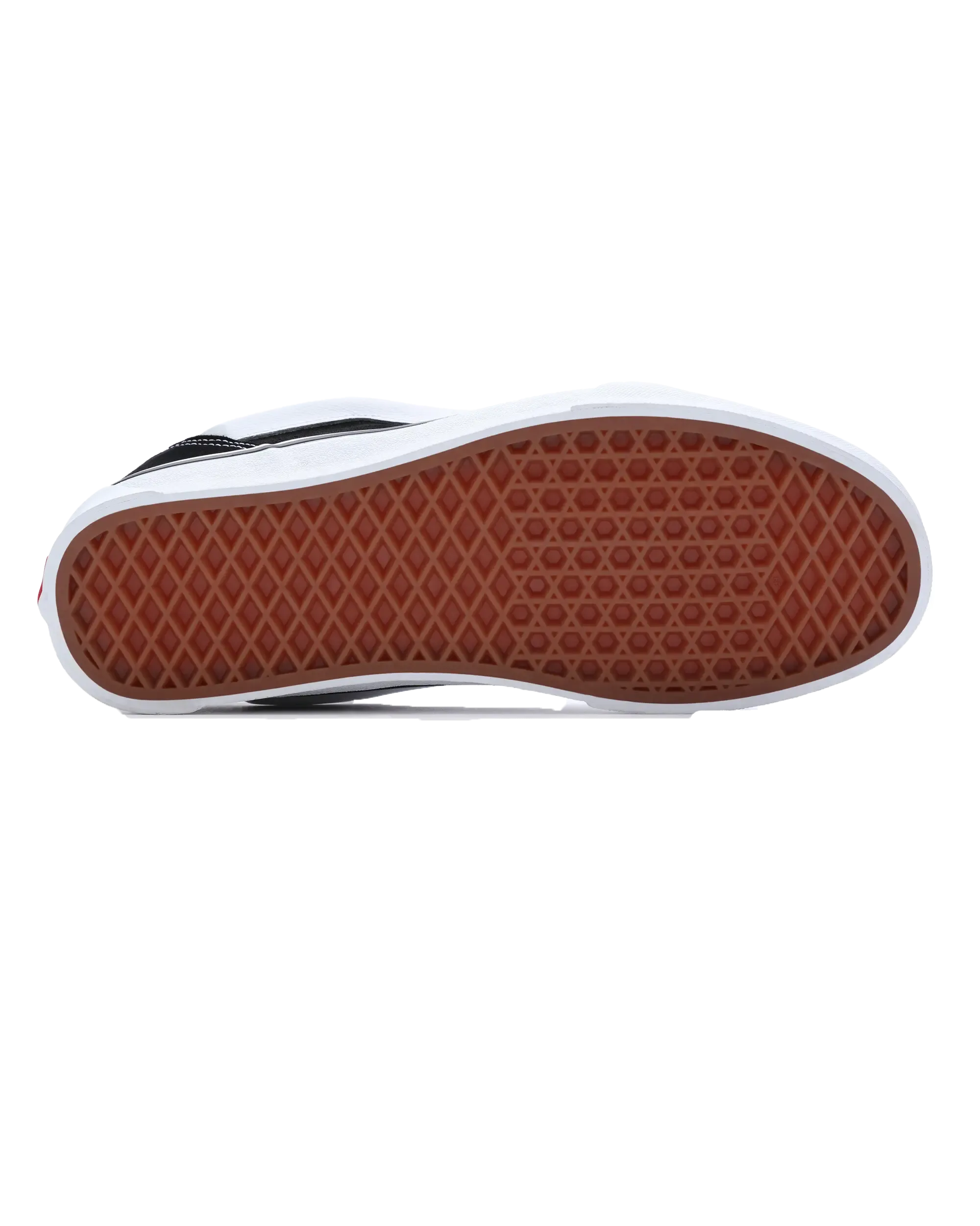 Knu Skool Shoes in Black & True White