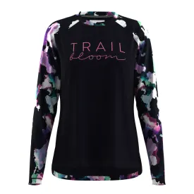 Ladies MTB Jersey - Colourful Print Long Sleeve