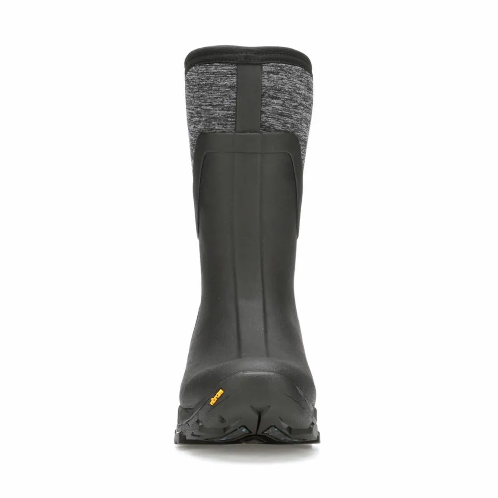 Muck Footwear Women ARCTIC ICE VIBRAM ARCTIC GRIP ALL TERRAIN MID BLACK/JERSEYHEATHER