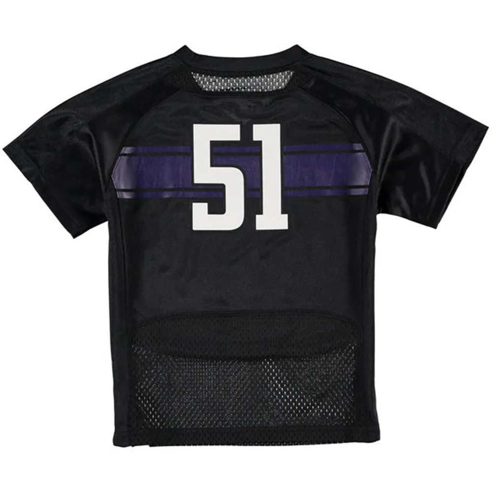 Northwestern Wildcats #51 Under Armour Youth Purple Replica Football Jersey