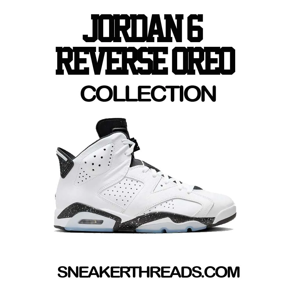 Retro 6 White Black War Bully Shirt