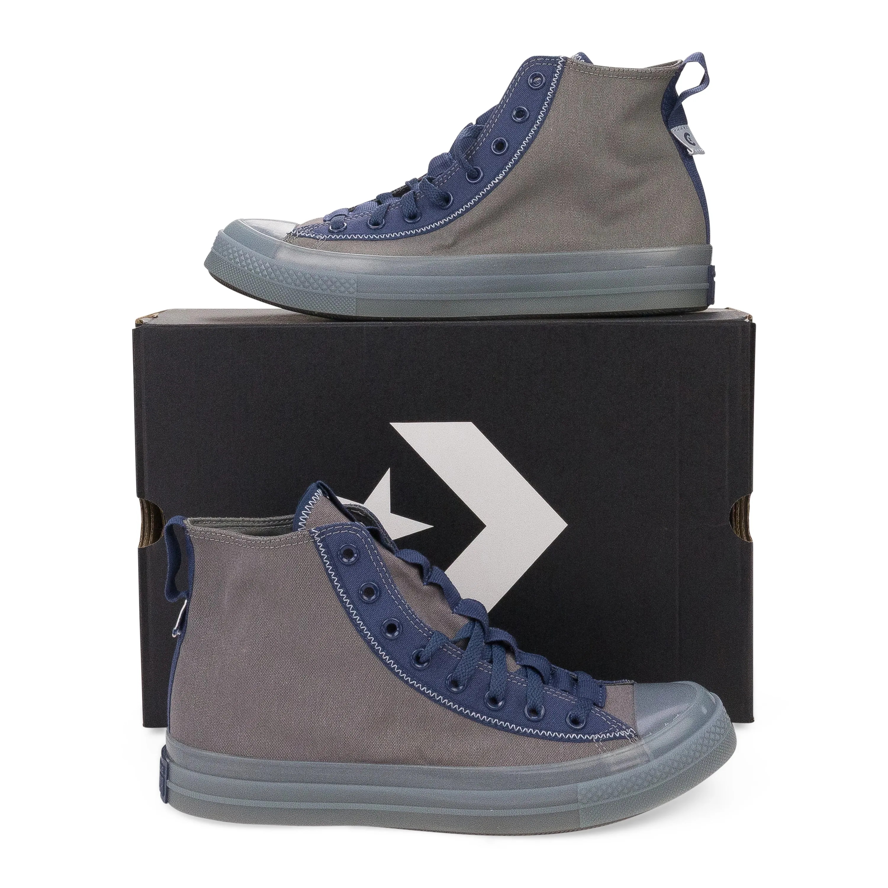 STONE GREY CHUCK TAYLOR ALL STAR CX EXPLORE HIGH SNEAKERS