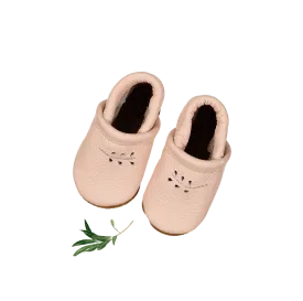 The Leather Mocc - Blush