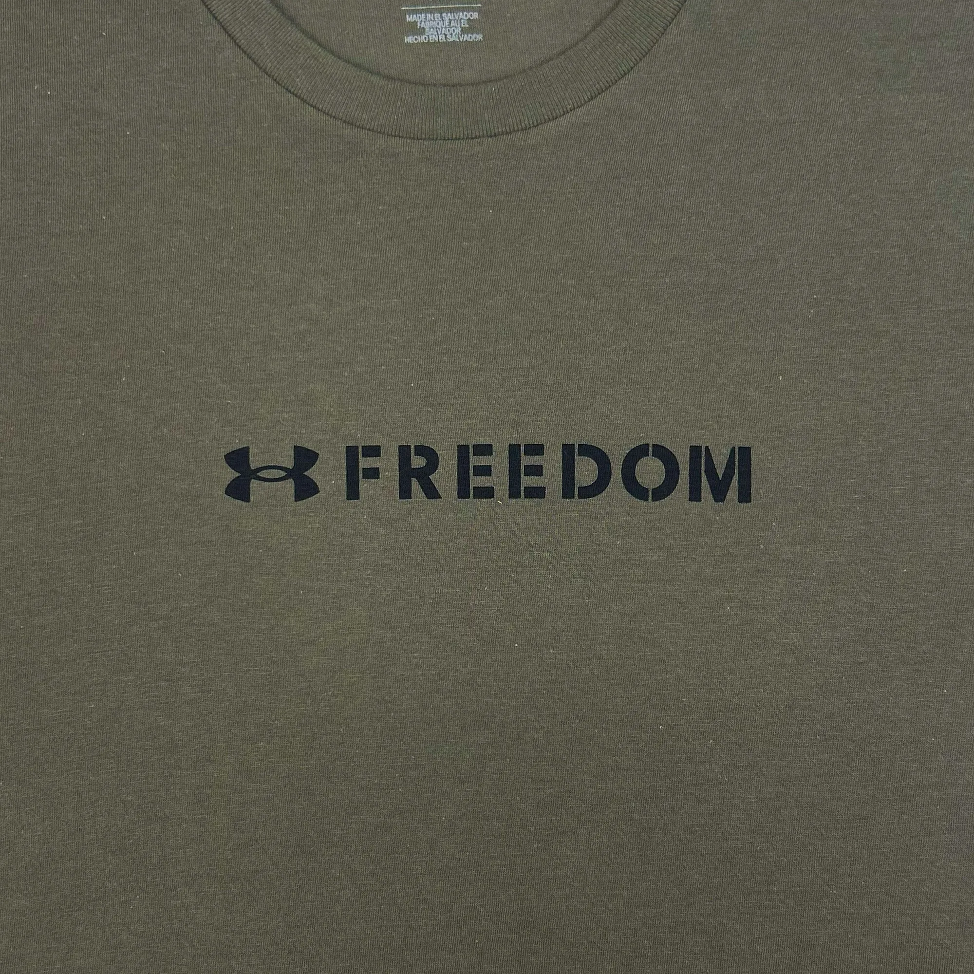 Under Armour Freedom Military T-Shirt (OD Green)
