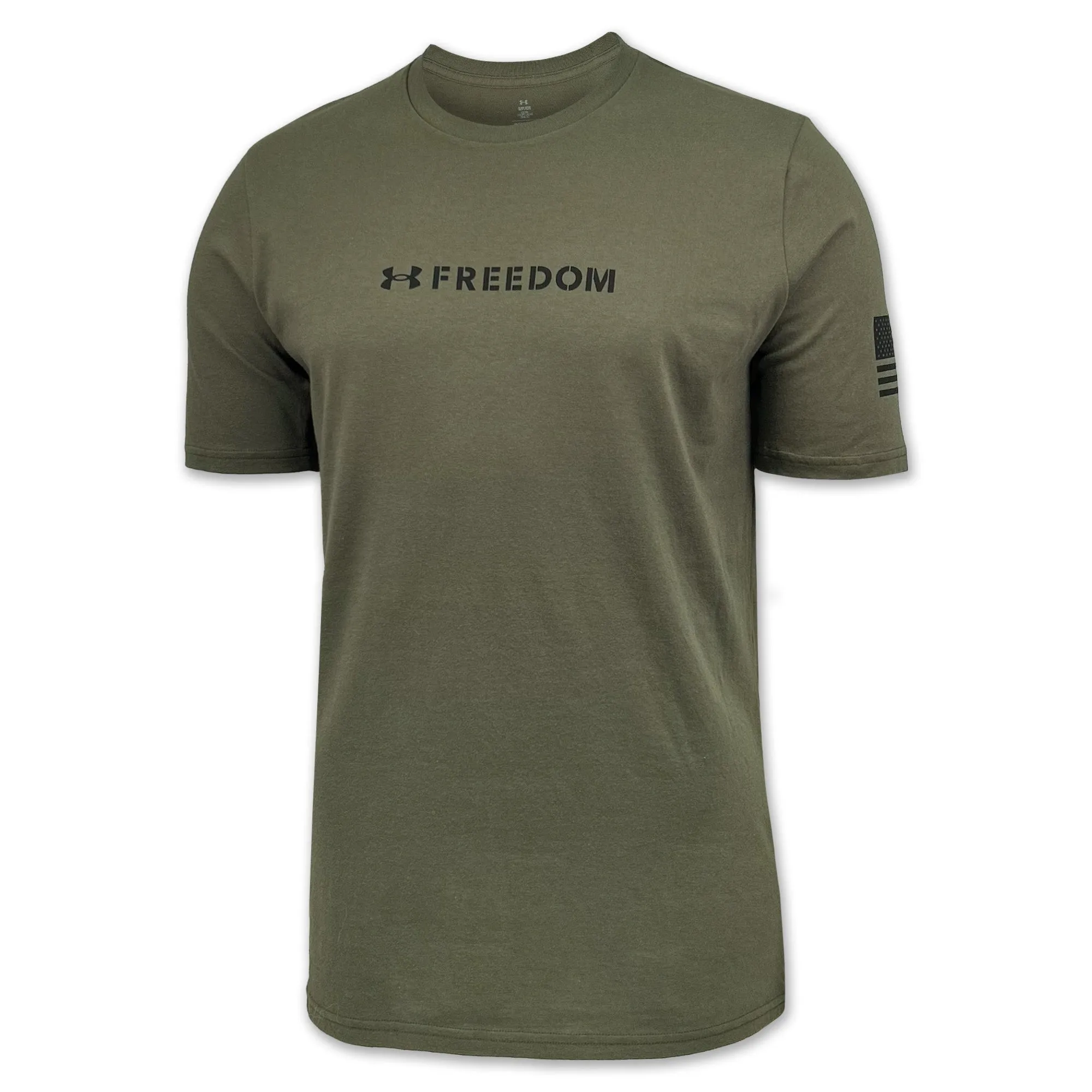 Under Armour Freedom Military T-Shirt (OD Green)