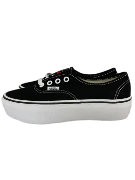 VANS Authentic Platform Black [VN0A3AV8BLK1] Women Sneakers CL1668