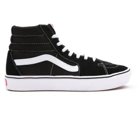 Vans scarpa sneakers alta Comfycush Sk8-Hi vn0a3wmbvne1 nero-bianco