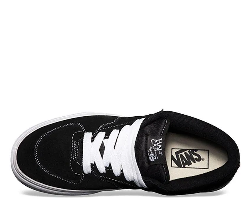 VANS Skate Half Cab Shoe - Black/White